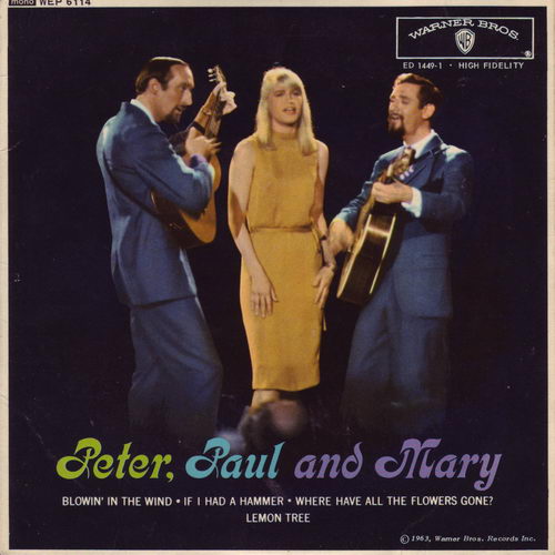 Peter, Paul & Mary - schne englische EP