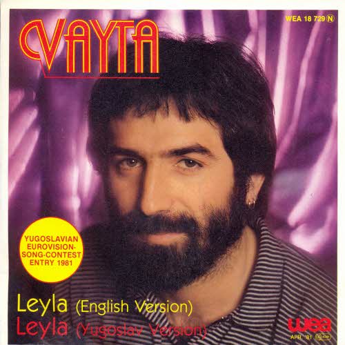 Vayta - jugosl. Beitrag Eurov. 1981